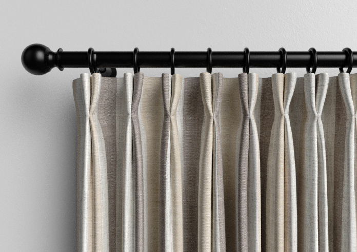 Abilene Stripe, Dustbowl - Made to Measure Curtains - Image 10